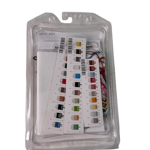 Dimensions Gold Collection Petites 8801, Snowman Friends Cross Stitch Kit 2007 u - Picture 4 of 5